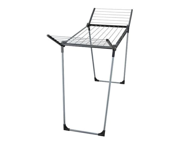 Leifheit Pegasus 150 Solid Black Upright Dryer