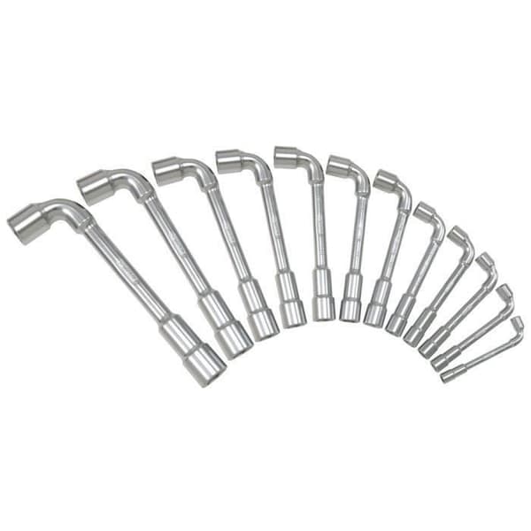 KS TOOLS - Open-End Socket Wrench Set - 12 pcs - 6-Point - 7 to 24 mm - 517.0442