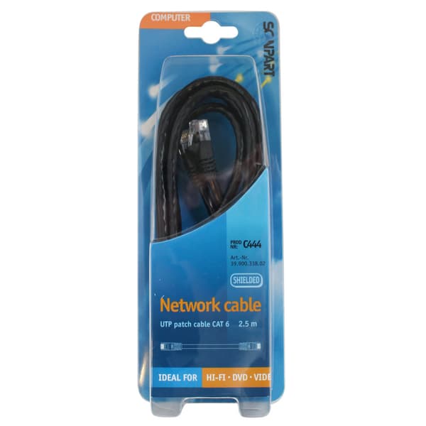Scanpart C444 Network Cable UTP CAT6 2.5 m