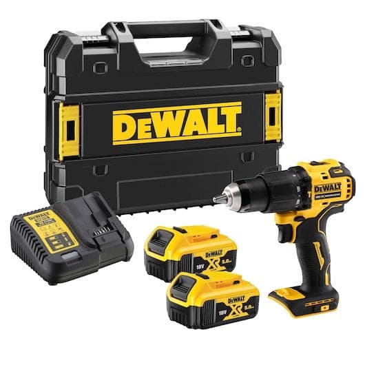 DeWALT Cordless Impact Drill/Driver DCD709P2T-QW 65Nm
