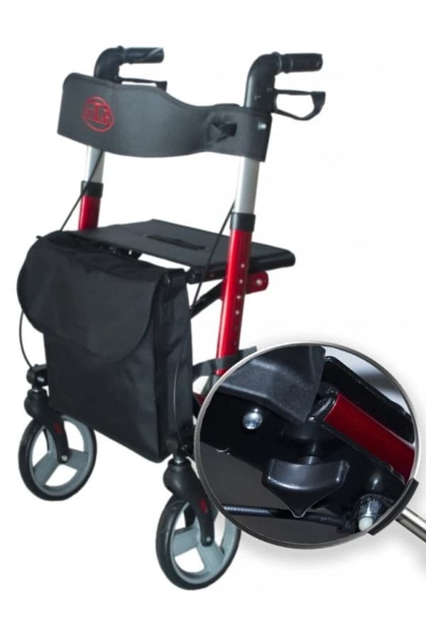 Aluminium Four-Wheel Walker AT51006