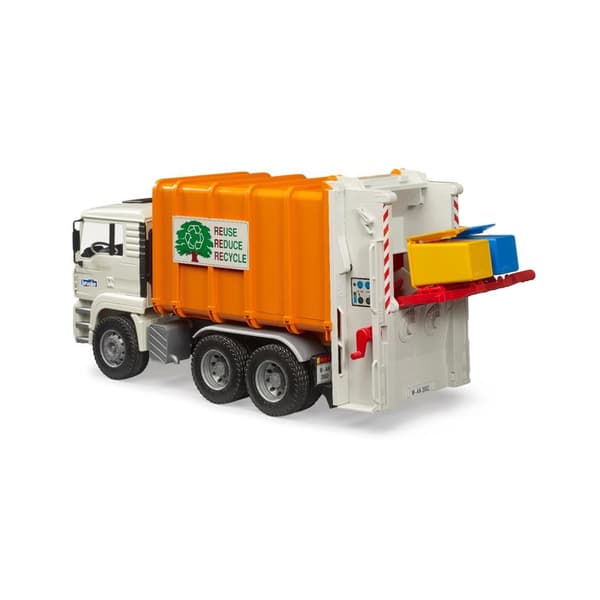 Bruder MAN TGA Garbage Truck + 2 Containers