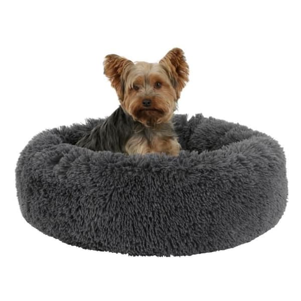 KERBL Basket - Fluffy - Ø76 x 19 cm - Light Grey