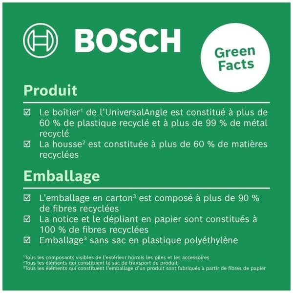 Bosch UniversalAngle Angle Measurer - Precise Measurement up to 220°