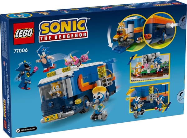 LEGO SONIC THE HEDGEHOG Team Sonic Command Truck 77006