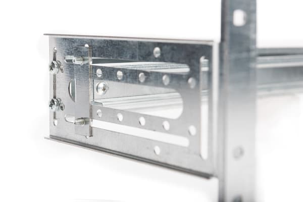 DIGITUS Professional - Rack Rail Adapter - DIN Rail Mountable - 4U - 48.3 cm (19")