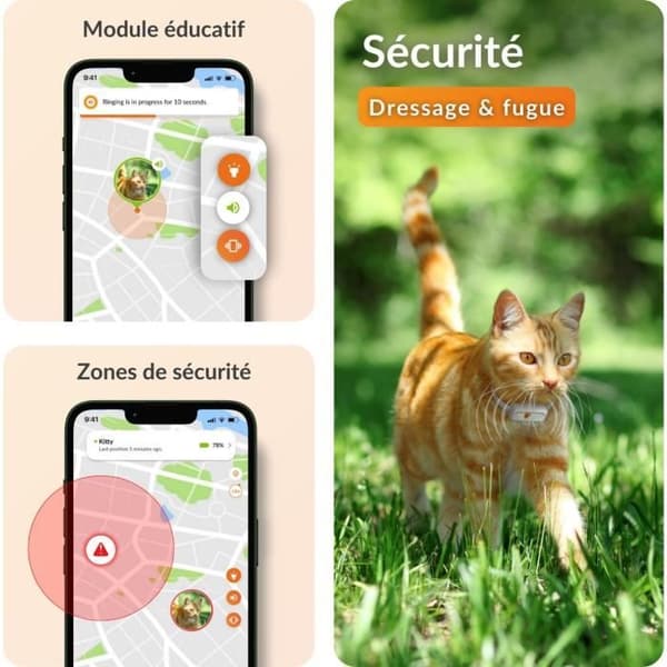 Weenect XS GPS Tracker for Cats - White Edition 2023
