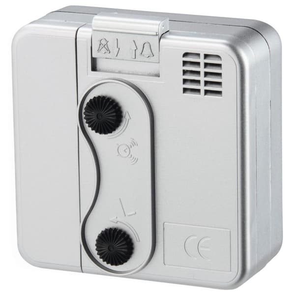 Hama Travel Alarm Clock A50 - Silver