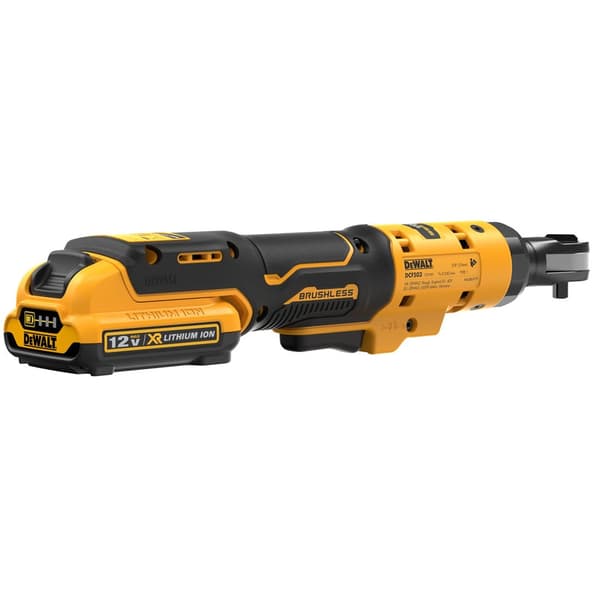 DeWalt 12V 3/8" Open Head Extended Ratchet Bare Unit 81Nm DCF503EN