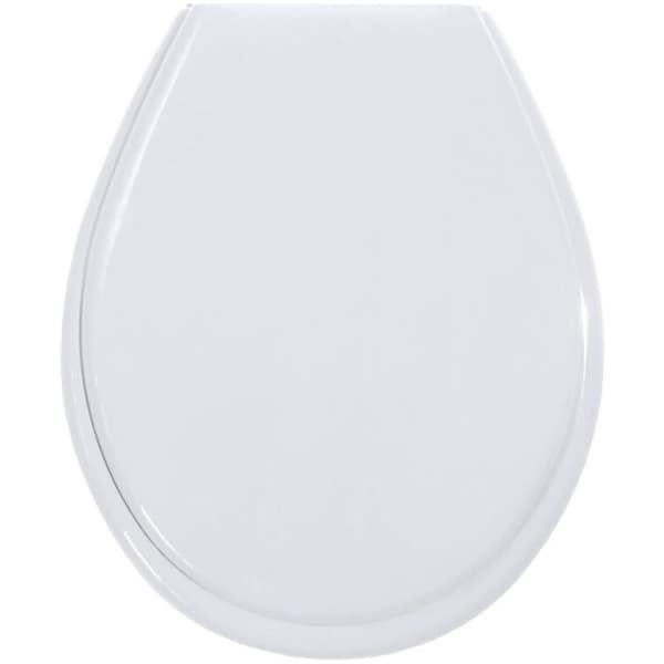 Gelco First White Toilet Seat - Polypropylene - Quick-Release - Universal Fixing