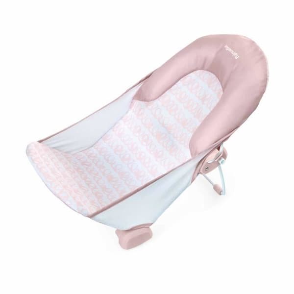 Ingenuity Foldable Baby Bath Seat - Pink - 2 Position