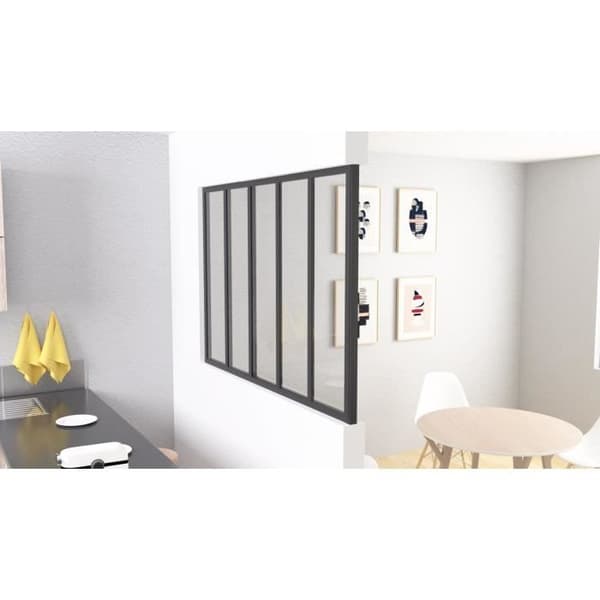OPTIMUM End Post - H50 x W31 cm - Black