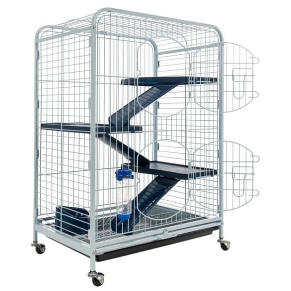 TYROL Small Rodent Cage - 64x44x93 cm