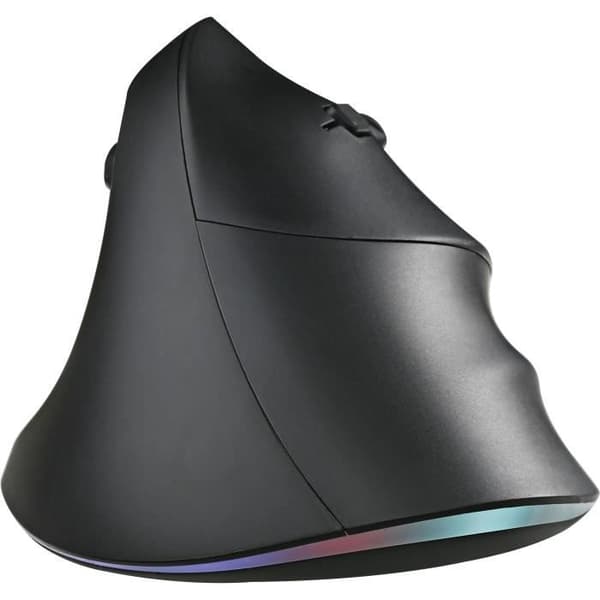 Bluestork Ergonomic Vertical Wired Mouse - ERGO LUMI WIRED - Black