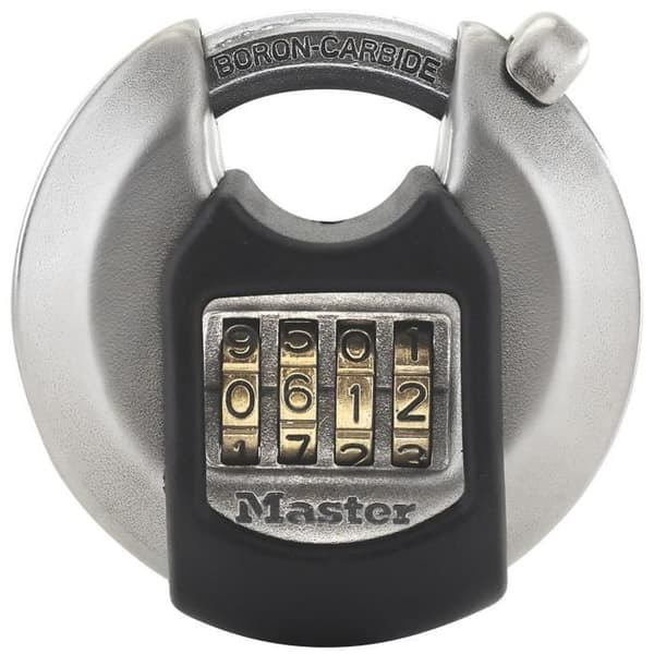 MASTER LOCK Disc Padlock - M40EURDNUM - 70 mm - Stainless Steel - Excell