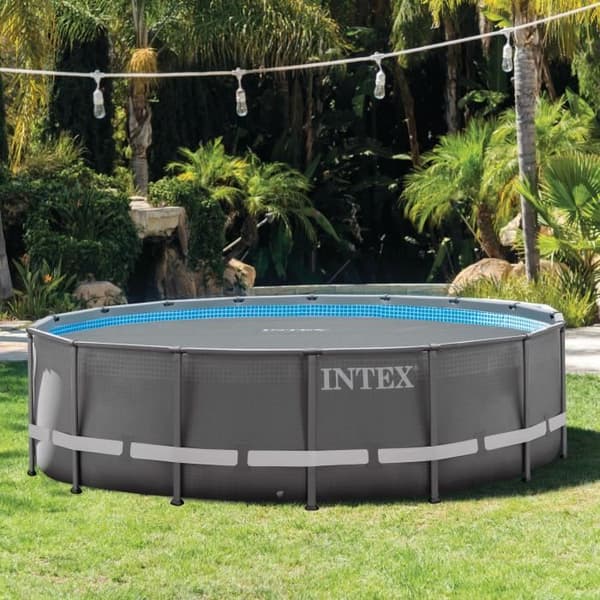 INTEX - Bubble Cover for Round Pool UTF00142 - Diameter 4.88 m - Thickness 270 Microns