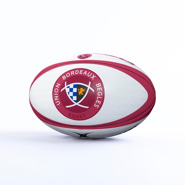 GILBERT Bordeaux UBB Replica Rugby Ball Size 5