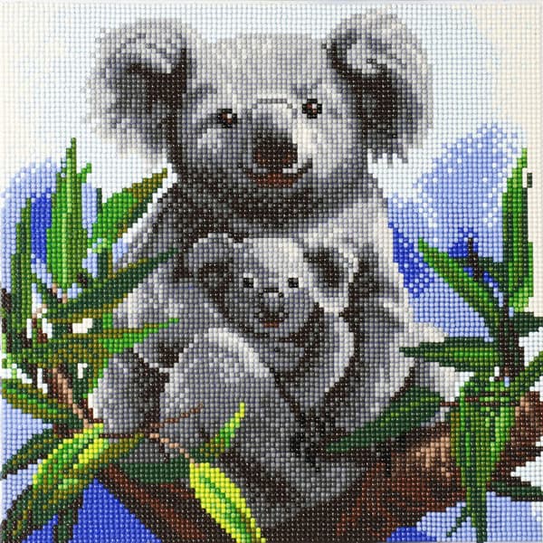 Craft Buddy Crystal Art Koalas 30x30 cm