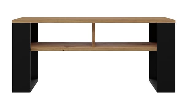 Topeshop MODERN 2P Coffee Table Artisan/Black - Model: MODERN 2P