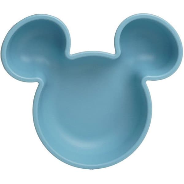 MICKEY MOUSE Head Silhouette Bowl - Microwave Safe - BPA-Free