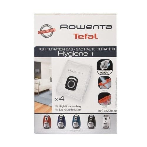 Rowenta Dust Bag Silence Force 4 Pieces White