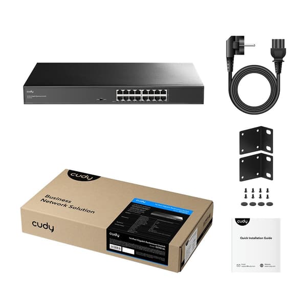CUDY GS1016L Switch - Gigabit Ethernet
