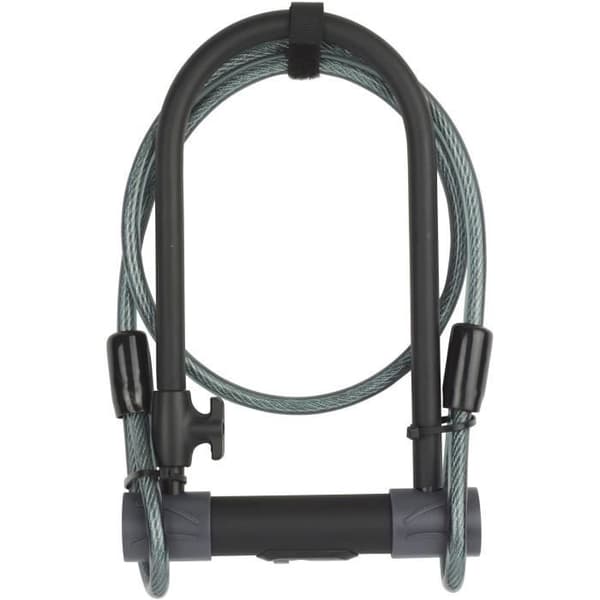 Yale U-Lock with Key and Cable - YUL2C/13/230/1 - Sold Secure Silver Certified