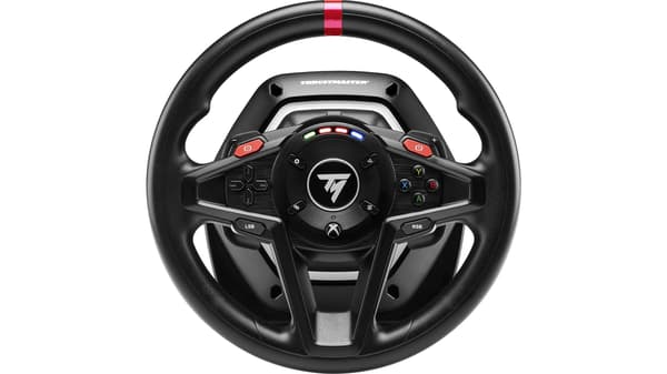 ThrustMaster T128 Wired Steering Wheel and Pedal Set for PC, Xbox One, Series S, X