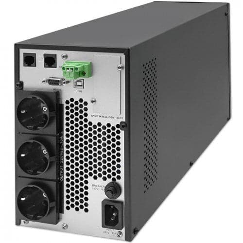 Qoltec Uninterruptible Power Supply UPS 2kVA 2000W LCD EPO USB Online