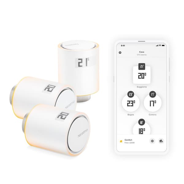 Netatmo Smart Radiator Valves for Home Heating