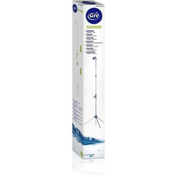 GRE Pool Shower - Silver - Main Color Grey