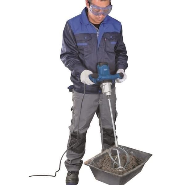 SCHEPPACH PM1200 Mortar and Paint Mixer - 1200W - 2 Turbines - Variable Speed