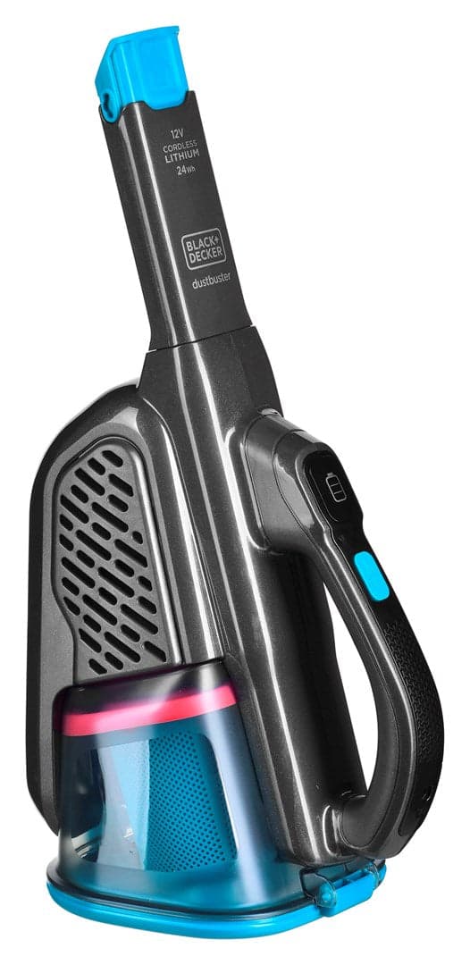 Black & Decker Handheld Vacuum Bagless Blue Titanium BHHV320J