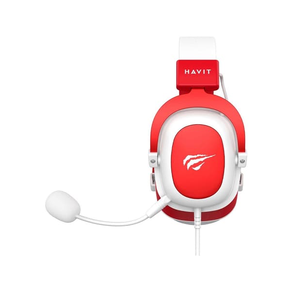 Havit H2002D Gaming Headphones Wired White Red