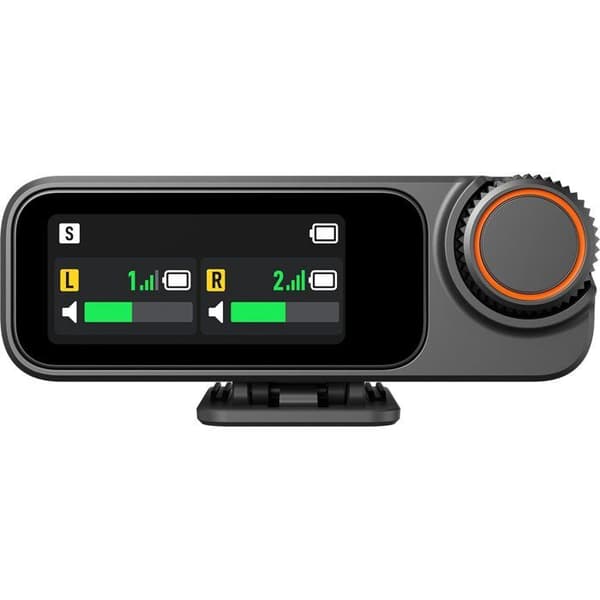 DJI Wireless Microphone Receiver Mic 3 - 1.1-inch AMOLED Touchscreen