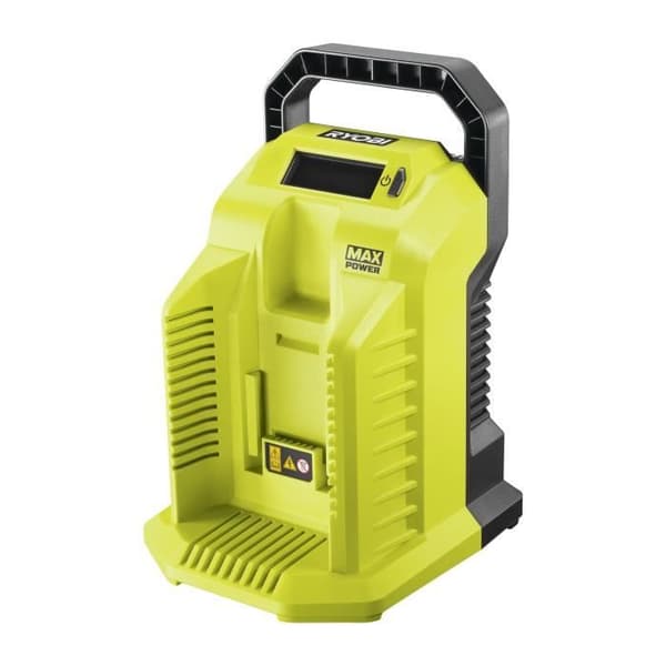 RYOBI 36V Ultra Fast Charger 10A - Variable Charging Current - LCD Screen