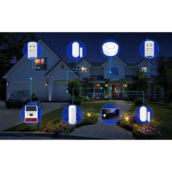 LINK2HOME Motion Detector - 433 MHz - 12 m/ 110° Detection Range - Pet-Proof <15 kg