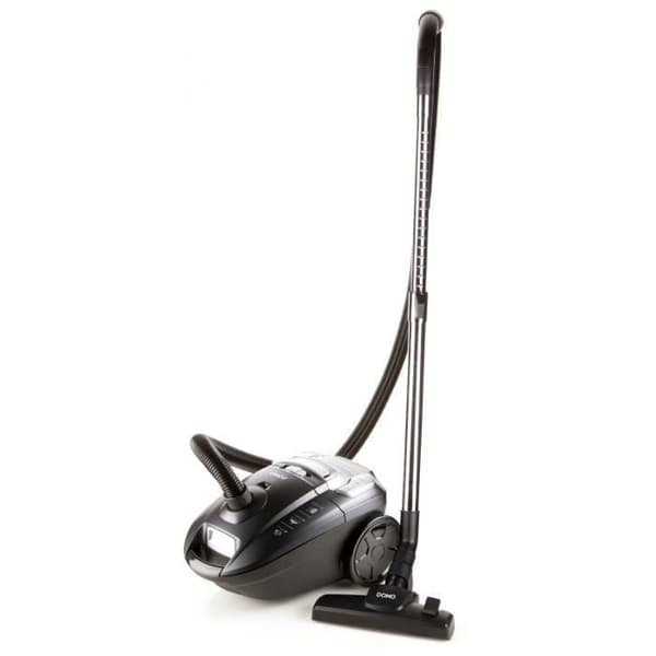 DOMO Bagged Cylinder Vacuum Cleaner - 700 W - 69 dB - Grey - DO7285S