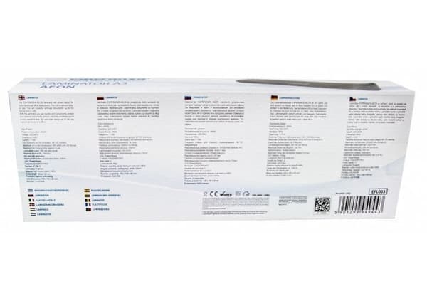 Esperanza EFL003 Laminator Cold/Hot 250 mm/min Black