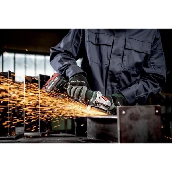 METABO Cordless Angle Grinder WVB 18 LT BL 11-125 Quick - 18V - Concrete - Professional