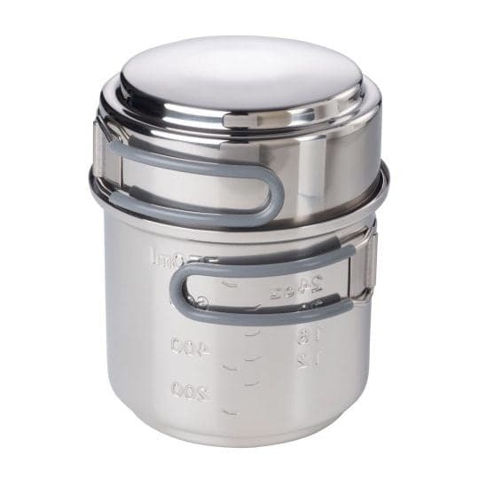 Esbit Cookset with Alcohol Burner - Stainless Steel