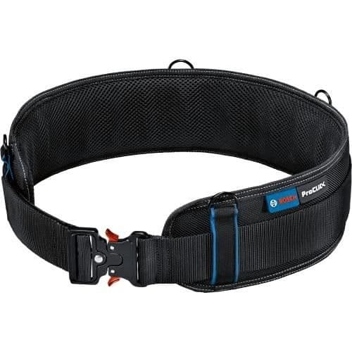 BOSCH PROFESSIONAL Tool Belt - 93 ProClick - Size S-M - Ergonomic Comfort - Easy Attachment