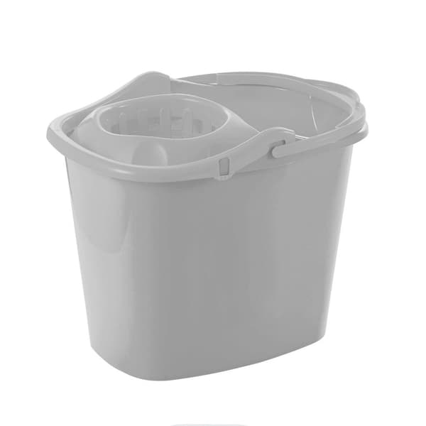 Clean Home Mop Bucket 15 L Grey