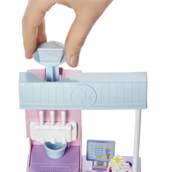 Barbie Ice Cream Parlor Playset with Doll