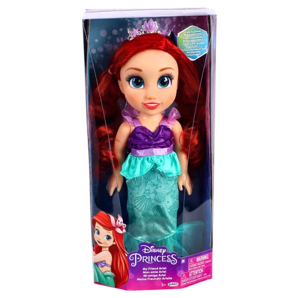 Disney Princess Ariel Doll 38 cm - Suitable for Ages 3+