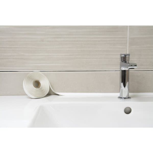 GEB Ready-to-Install Joint - Width 15 mm x 3.35 m - White
