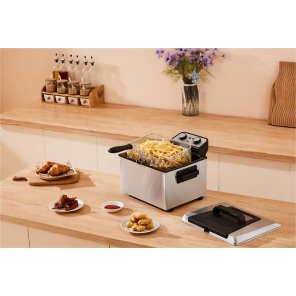 CONTINENTAL EDISON Deep Fryer - 5 L - 3 Baskets - CEFR5IN3P