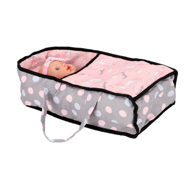 2-in-1 Doll Stroller 66.5x37x69 cm Grey/Pink