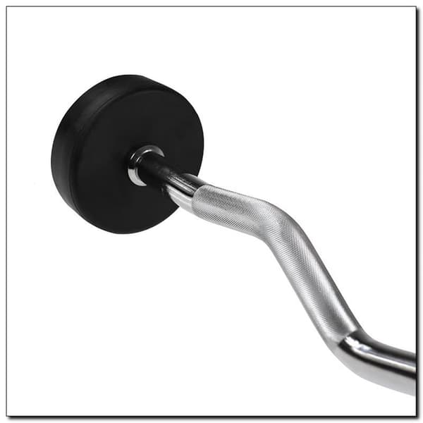 HMS GSL40 Fixed Barbell 40 kg Rubberised Handle