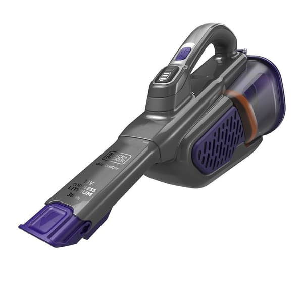 Black & Decker BHHV520BFP Handheld Vacuum, Bagless, Black Violet